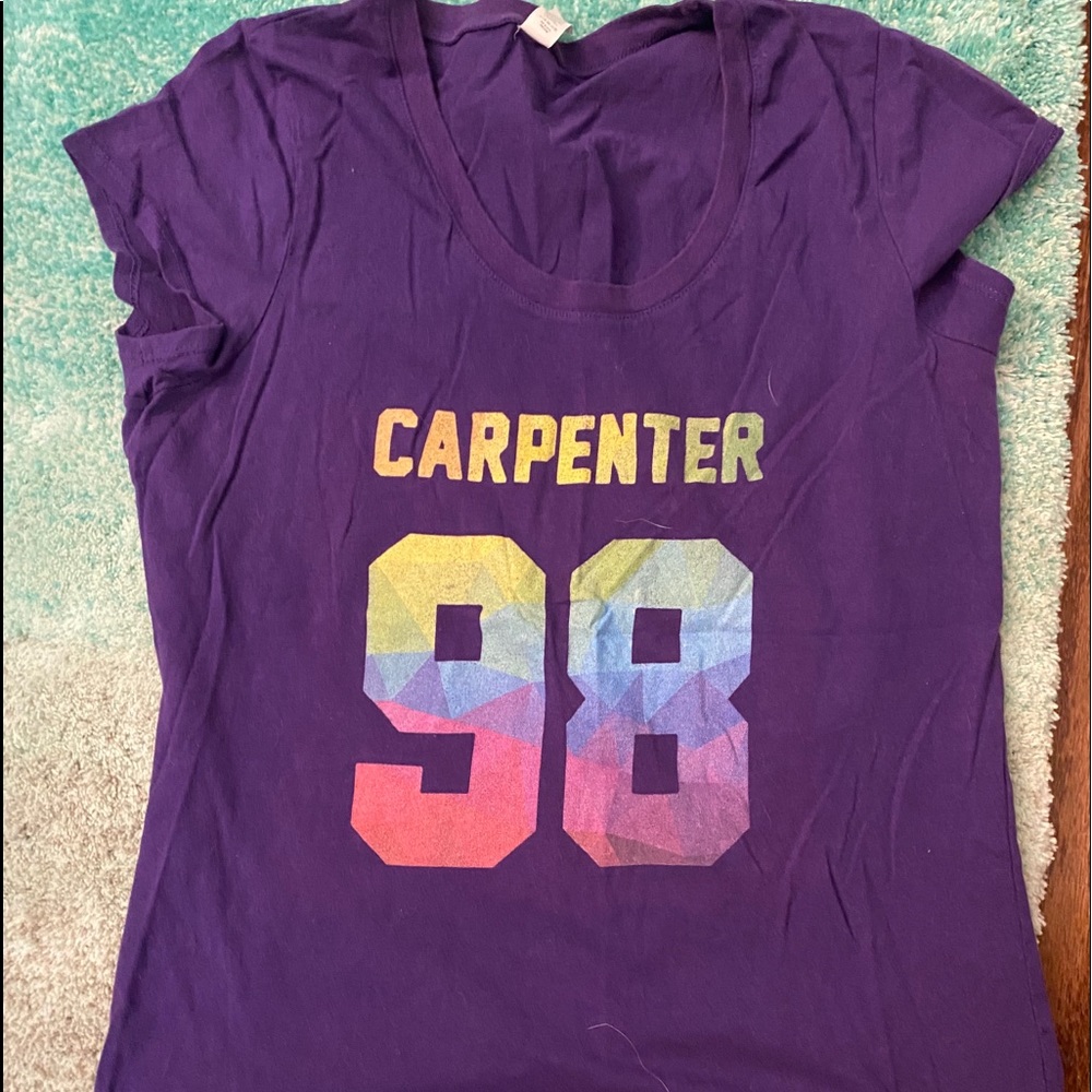Aaron Carpenter Magcon Purple Shirt